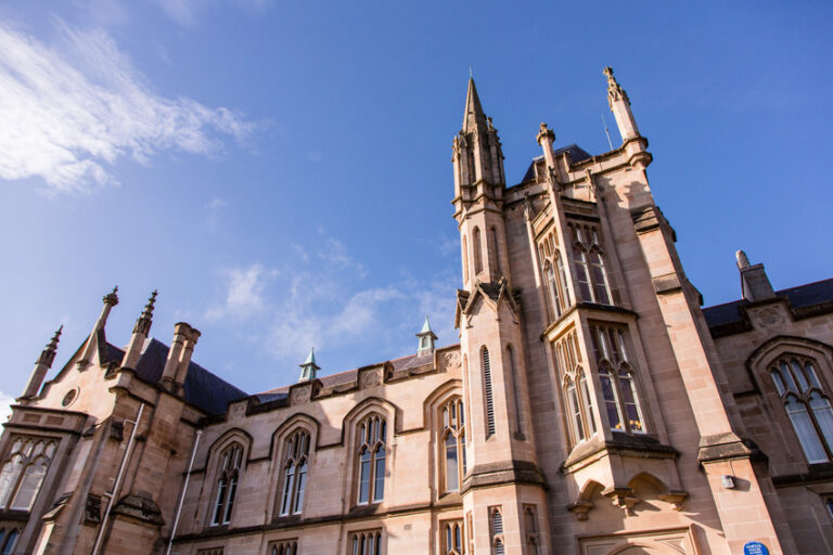 The grounds of Ulster University Magee Campus