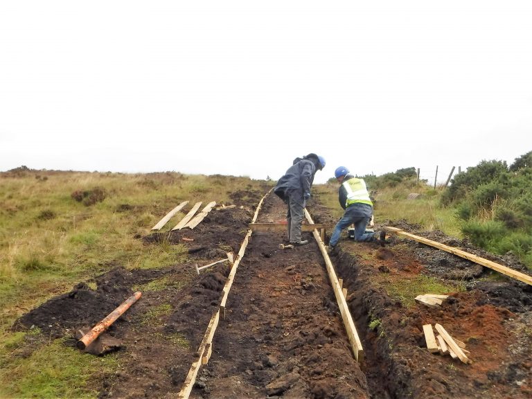 Topped Mountain Path Repair, Tempo