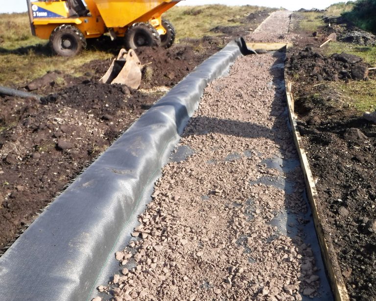 Topped Mountain Path Repair, Tempo